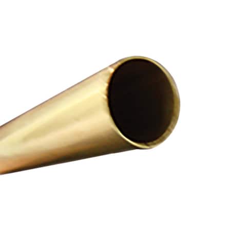 K&S Precision Metals K&S 1/4 in. D X 12 in. L Round Brass Tube 1 pk 8131